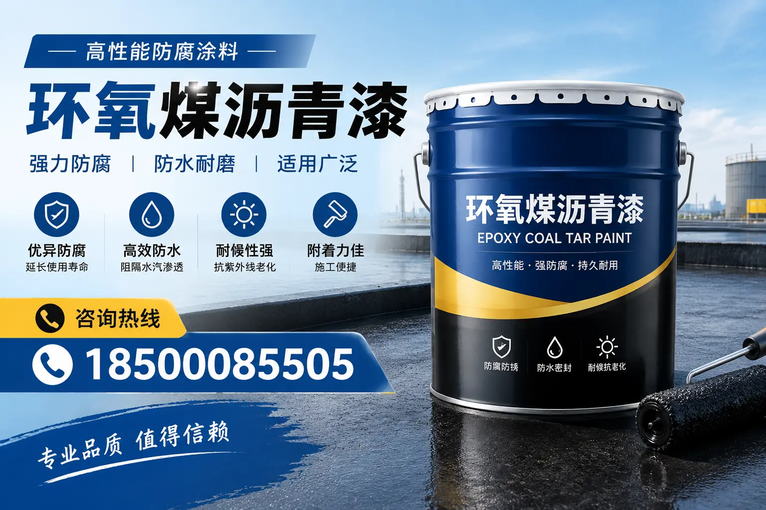 环氧煤沥青漆的主要成分与功能，阿克苏用户深度了解